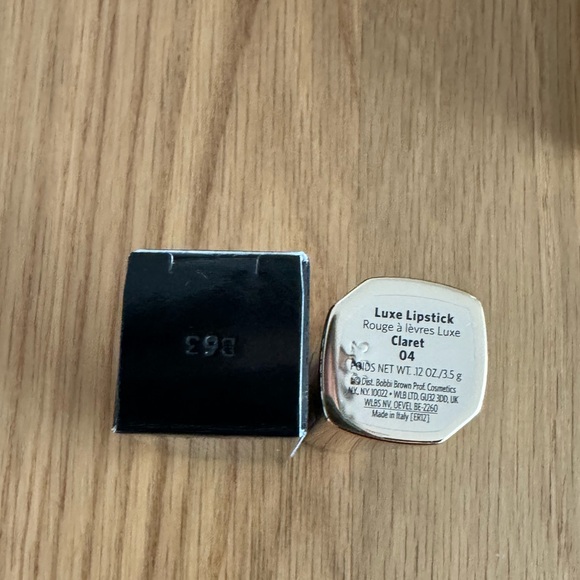 Bobbi Brown Luxe Lipstick Claret #1 Bestseller NIB - Picture 5 of 6